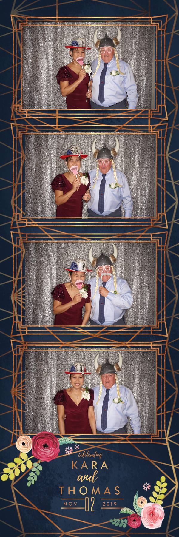 Kara and Thomas Wedding | View more photos from the event at gallery.photoboothbillings.com/u/PhotoBoothBillings/Kara-and-Thomas-Wedding
